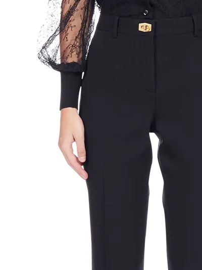 Givenchy Wool Slim-fit Trousers In Black