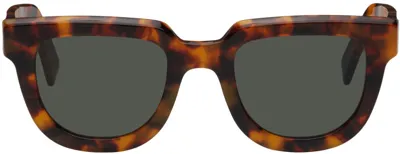 Retrosuperfuture Tortoiseshell Serio Sunglasses In Spotted Havana