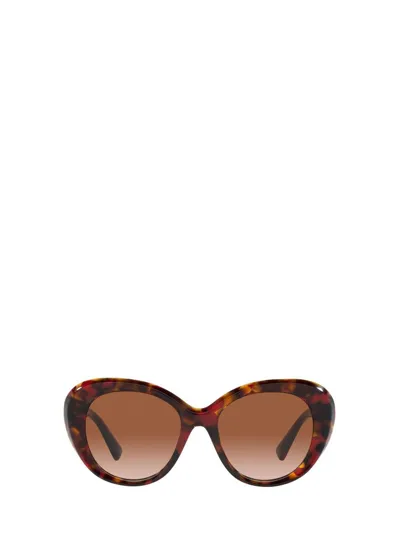 Valentino Va4113 Red Havana Female Sunglasses