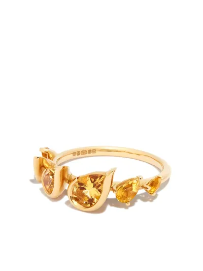 Fernando Jorge 18kt Yellow Gold Surrounding Citrine Ring