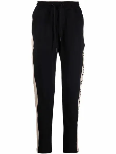 Moose Knuckles Black Cotton Joggers