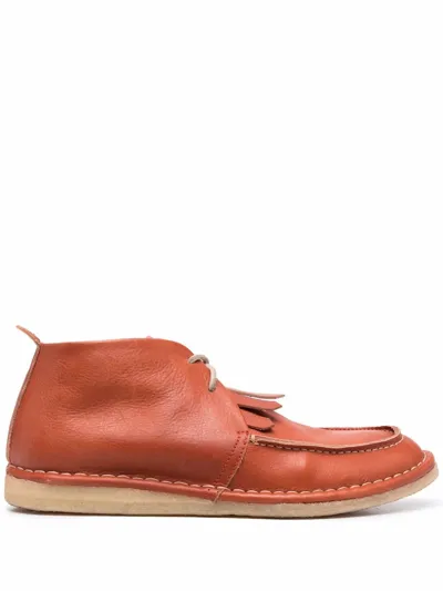 Henrik Vibskov Fringe-detail Loafers In Brown