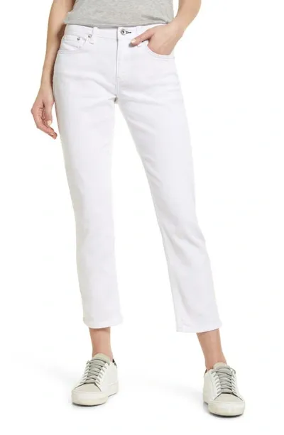 Rag & Bone White Piper Jeans