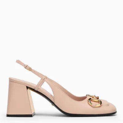 Gucci Pink Décolleté With Clamp