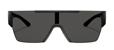 Burberry Be 4291 346487 Shield Sunglasses In Grey