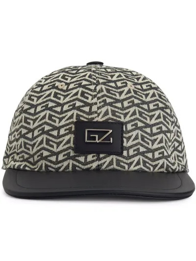 Giuseppe Zanotti Stevie Monogram Hat In Black