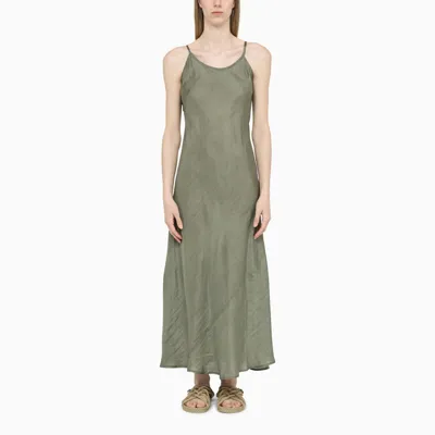 The Rose Ibiza Olive Green Vestido Chemise Dress