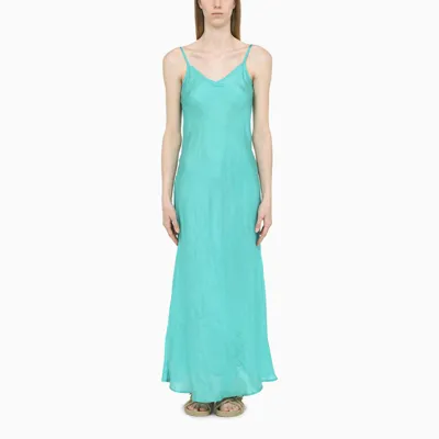 The Rose Ibiza Turquoise Viso Chemise Dress In Light Blue