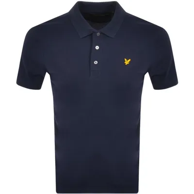 Lyle & Scott Lyle And Scott Short Sleeved Polo T Shirt Navy