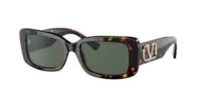 Valentino Va4108 Havana Female Sunglasses