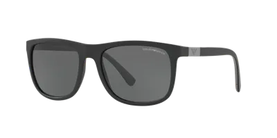 Emporio Armani Man Sunglasses Ea4079 In Grey