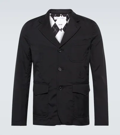 Comme Des Garçons Shirt Cotton Jacket In Black