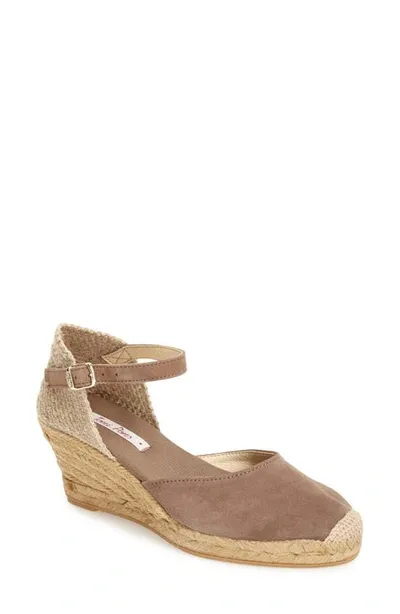 Toni Pons 'lloret-5' Espadrille Wedge Sandal In Taupe