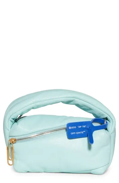 Off-white Pump Pouch Tote Bag In Light Blue