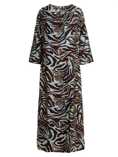 813 Annalisa Giuntini Zebra Print Dress