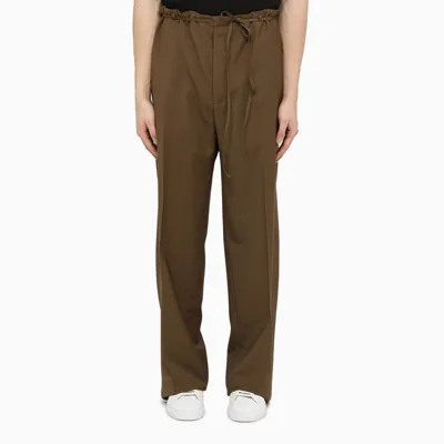 Ermenegildo Zegna Brown Baggy/loose Trousers