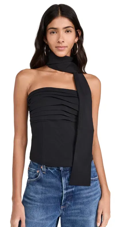 4th & Reckless Gemma Corset Top Black