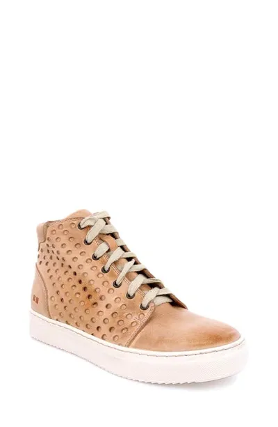 Bed Stu Lirica High Top Platform Sneaker In Bone Dip Dye