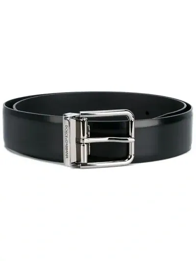 Dolce & Gabbana Classic Belt In Black