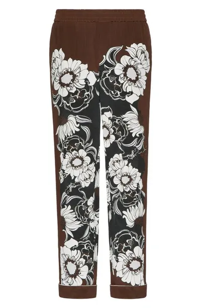 Valentino Graphic-print Elasticated-waist Trousers In Multi