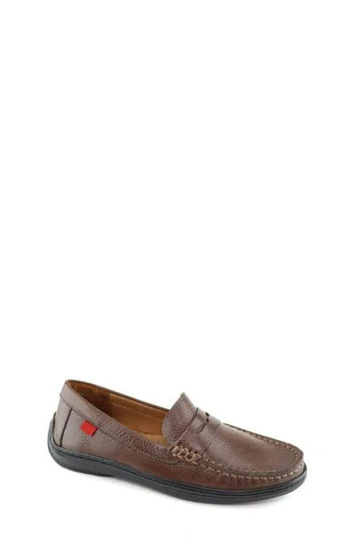 Marc Joseph New York Union Street Driving Shoe In Brown Grainy