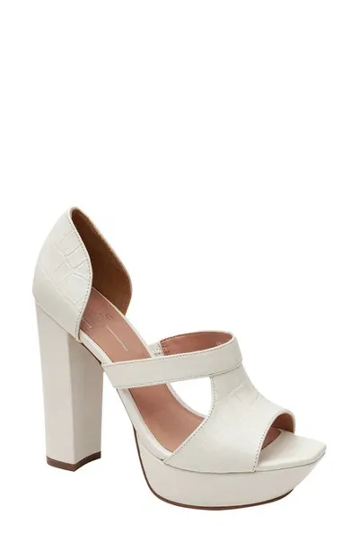 Linea Paolo Ileana Platform Sandal In White