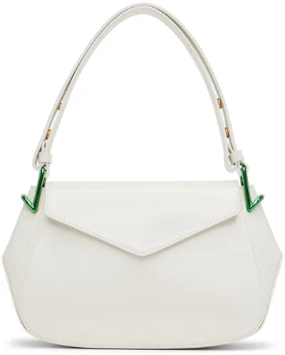 Bottega Veneta White Toyin Shoulder Bag