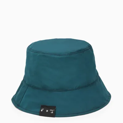 Off-white Bucket Hat With Reversible Monogram In Black