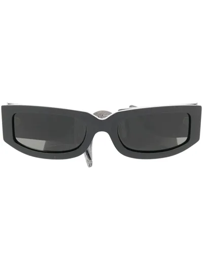 Sunnei Wraparound Tinted Sunglasses