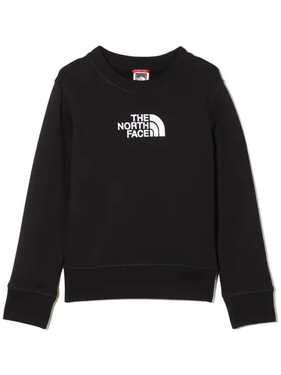 The North Face Babies' Logo-embroidered Crew-neck Sweatshirt