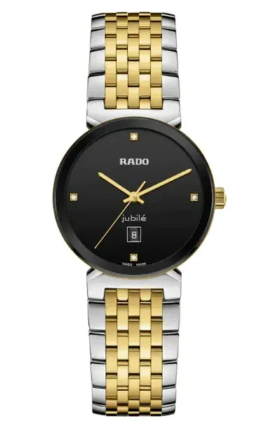 Rado Florence Watch, 30mm In Black/two Tone