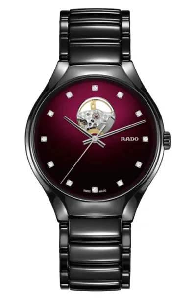 Rado True Watch, 40mm In Red/black