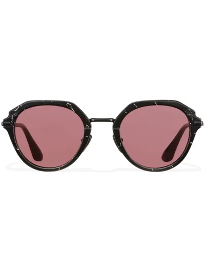 Prada Pr 05ys Marble Black Male Sunglasses In Schwarz