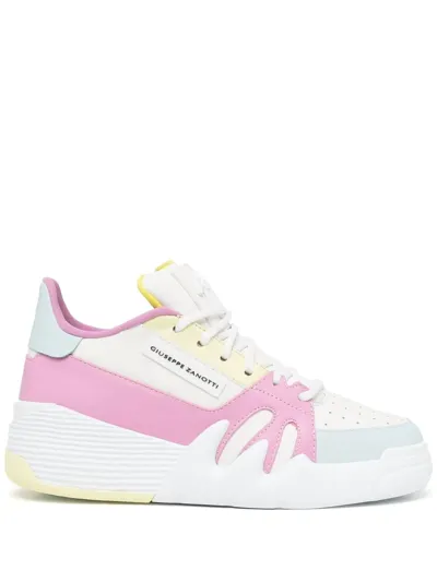 Giuseppe Zanotti Talon Colour-block Sneakers In Multicolour