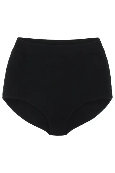 Simone Rocha High-rise Briefs In Black