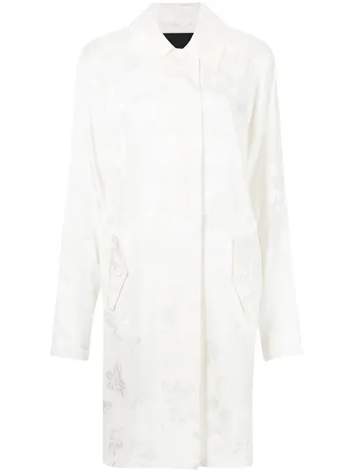 Rta Yara Long-fit Blouse In White