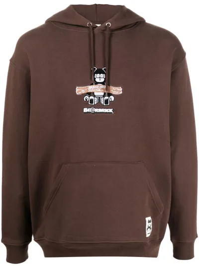 Medicom Toy X Bridge Ship House Be@rbrick Hoodie In Brown