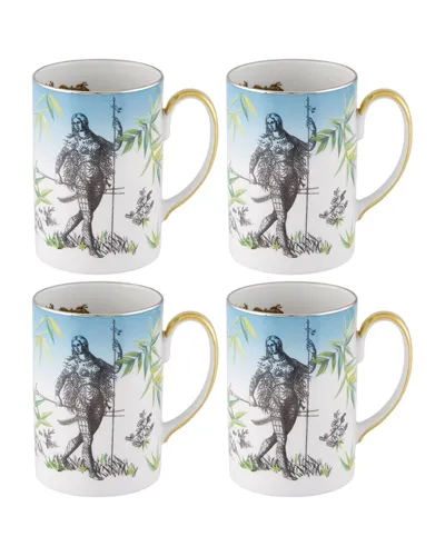 Christian Lacroix Reveries Mugs, Set Of 4 In Multi