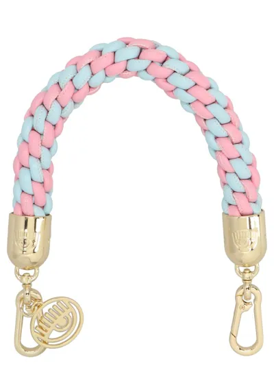 Chiara Ferragni Woven Clasp Fastened Strap In Multi