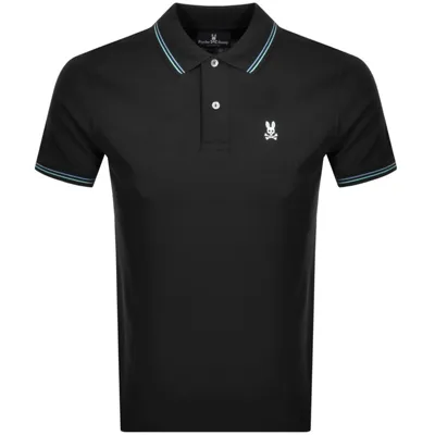 Psycho Bunny Fashion Polo T Shirt Black