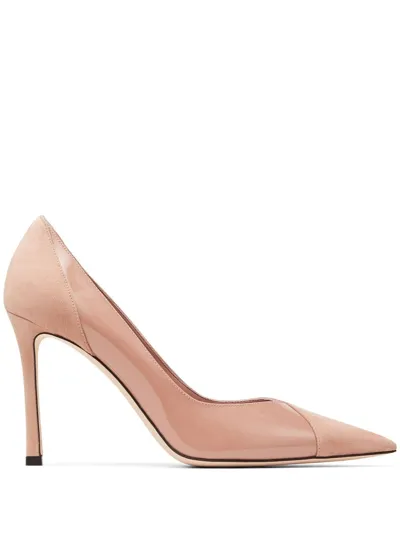 Jimmy Choo Cass 95mm Pumps In Rosa