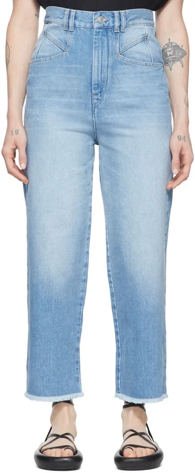 Isabel Marant Blue Diali Jeans In 30bu Blue