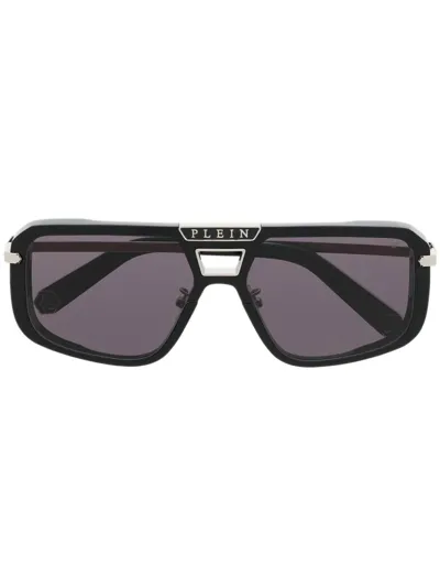 Philipp Plein Eyewear Square-frame Sunglasses In Black