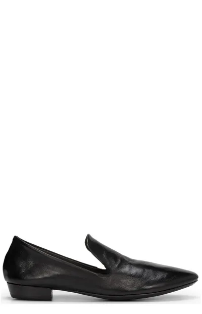 Marsèll Round Toe Loafers In Black