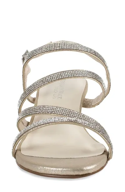 Touch Ups Jodi Slingback Wedge Sandal In Champagne