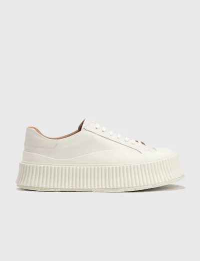 Jil Sander Sneakers In White