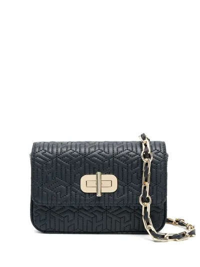 Tommy Hilfiger Turnlock Petit Crossbody Bag In Blue