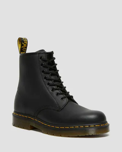 Dr. Martens' 1460 Slip Resistant Leather Lace Up Boots In Black