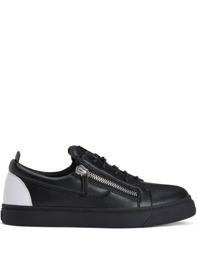 Giuseppe Zanotti Frankie Low-top Sneakers In Black