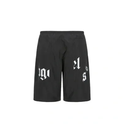 Palm Angels Logo Print Swim Shorts